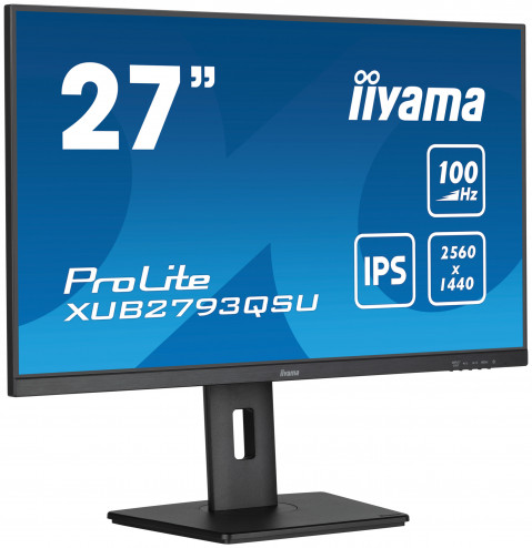 MONITOR IIYAMA LED 27" XUB2793QSU-B6 - Galeria zdjęcie 6