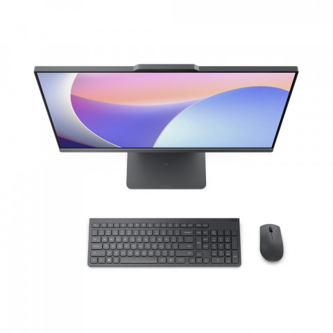 Lenovo IdeaCentre AIO 24IRH9 i3-1315U 23.8" FHD IPS AG 250nits 100Hz 8GB DDR5 5200 SSD512 Intel UHD Graphics NoOS Luna Grey - Galeria zdjęcie 11