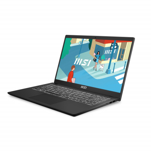 MSI Modern 15 H C13M-202PL i5-13420H 15.6"FHD 60Hz IPS-Level 16GB DDR4 3200MHz SSD512 Iris Xe Graphics Win11 - Galeria zdjęcie 3