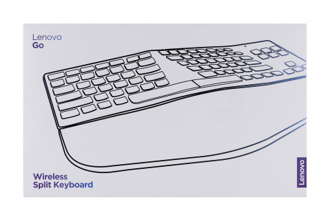Klwiatura bezprzewodowa Lenovo Go Split, GY41C33969, grafitowa/korek naturalny - Galeria zdjęcie 3