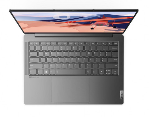 Lenovo Yoga Slim 6 14IAP8 i7-1260P 14" WUXGA OLED 400nits Glossy 60Hz 16GB LPDDR5 4800 SSD512 Intel Iris Xe Graphics Win11 Storm Grey - Galeria zdjęcie 6
