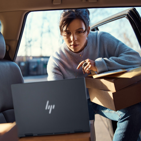 HP ENVY x360 13-bf0007nw i5-1230U 13.3 WUXGA Touch IPS 400nits 16GB DDR4 SSD512 Intel Iris Xe Graphics No ODD Win11 2Y Space Blue - Galeria zdjęcie 10
