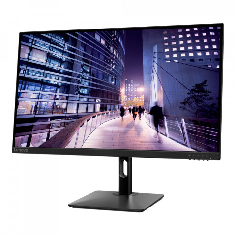 Lenovo N27p 27"UHD IPS 350nits AG HDMI, DP,USB Raven Black - Galeria zdjęcie 3