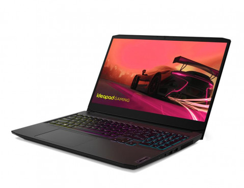 Lenovo IdeaPad Gaming 3 15ACH6 Ryzen 5 5500H 15.6" FHD IPS 300nits AG 144Hz 16GB DDR4 3200 SSD512 GeForce RTX 2050 4GB Win11 Shadow Black - Galeria zdjęcie 2