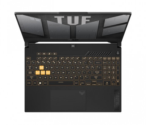 ASUS TUF Gaming F15 FX507VU-LP180W i7-13620H 15.6" FHD Value IPS-level 144Hz 250nits AG 16GB DDR5 4800 SSD1TB GeForce RTX 4050 6GB LAN WLAN+BT Cam720p Backlit Keyboard RGB 90WHrs Win11 Mecha Gray - Galeria zdjęcie 5