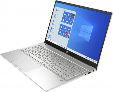 HP Pavilion 15-eh1318nw Ryzen 7 5700U 15,6"FHD AG 250nit IPS 24GB_3200MHz SSD512 Radeon RX Vega 8 ALU Win11 2Y Natural Silver - Galeria zdjęcie 4