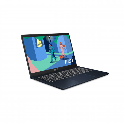 MSI Modern 15 B12MO-640PL i5-1235U 15.6" FHD 60Hz IPS-Level 16GB DDR4 3200 SSD512 Intel Iris Xe Graphics Win11 Home Plus - Galeria zdjęcie 2