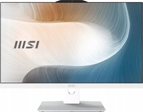 MSI AIO Modern AM242P 12M-1249XEU i3-1215U 23.8" IPS LED FHD Non-Touch Anti-Glare 8GB SSD512GB M.2 AX211 WiFi 6E NoOS WHITE - Galeria zdjęcie 1
