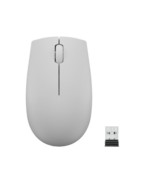 Mysz optyczna Lenovo Compact 300, bezprzewodowa szara - Galeria zdjęcie 1
