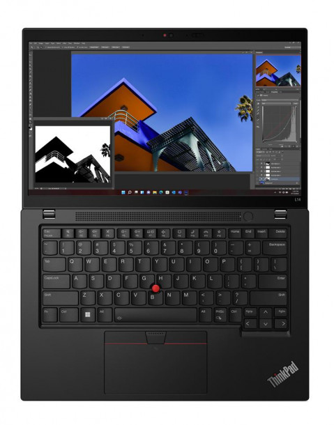 Lenovo ThinkPad L14 G4 Ryzen 5 PRO 7530U 14" FHD IPS 250nits AG 8GB DDR4 3200 SSD512 AMD Radeon Graphics W11Pro Thunder Black 3Y Onsite - Galeria zdjęcie 10