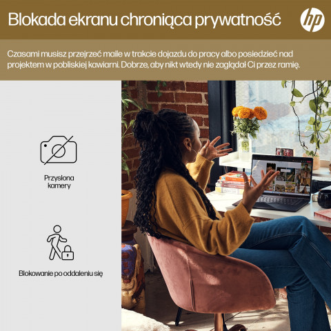 HP ENVY x360 15-fh0006nw Ryzen 5 7530U 15.6"FHD Touch IPS 250nits 16GB LPDDR4 SSD512 Radeon Integrated Graphics No ODD Win11 2Y Nightfall Black - Galeria zdjęcie 9