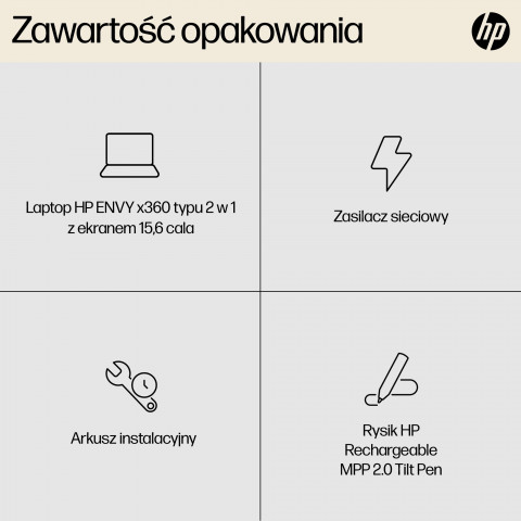 HP Envy 15-FH0023DX Ryzen 7 7730U 15.6"FHD Touch 16GB SSD512 BT BLKB x360 Win11 Nightfall Black (REPACK) 2Y - Galeria zdjęcie 23