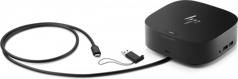 Stacja dokująca + zasilacz HP USB-C/A Dock G2 100W czarna 5TW13AA - Galeria zdjęcie 3