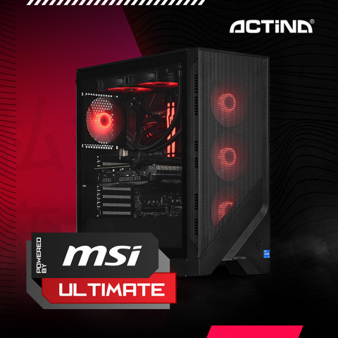 Komputer Actina PB MSI 7800X3D/32GB/2TB/RTX4080S/750W/W11H - Galeria zdjęcie 2