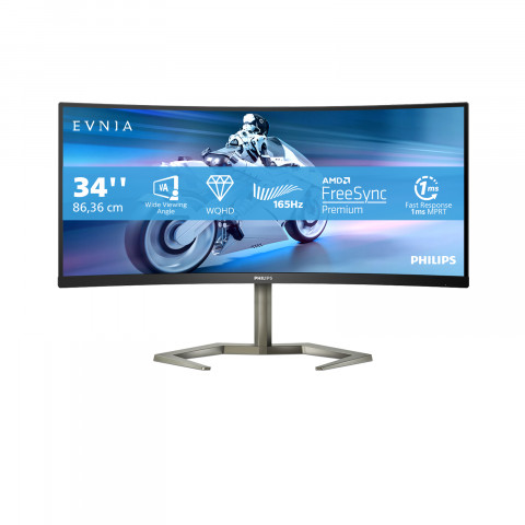 MONITOR PHILIPS LED 34" 34M1C5500VA/00 165Hz - Galeria zdjęcie 2
