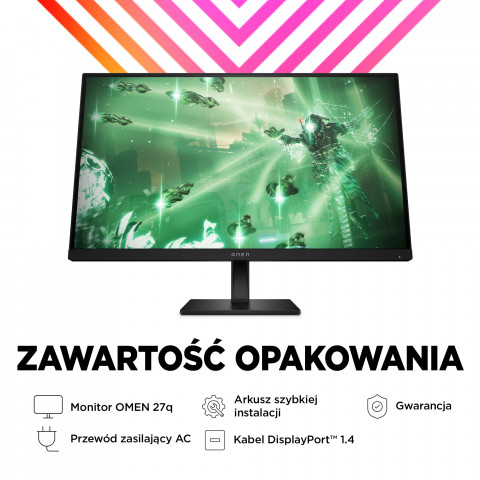 MONITOR HP LED, QHD 27" OMEN 27q (780H4E9) 165Hz - Galeria zdjęcie 9