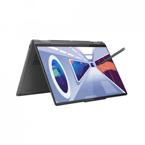 Lenovo Yoga 7 14ARP8 Ryzen 5 7535U 14" WUXGA OLED 400nits Glossy 60Hz 16GB LPDDR5-6400 SSD512 Radeon 660M Graphics Win11 Storm Grey - Galeria zdjęcie 1