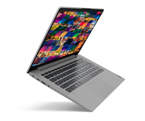 Lenovo IdeaPad 5 14ALC05 Ryzen 5 5500U 14" FHD IPS 300nits AG 8GB DDR4 3200 SSD512 AMD Radeon Graphics Win11 Platinum Grey - Galeria zdjęcie 5