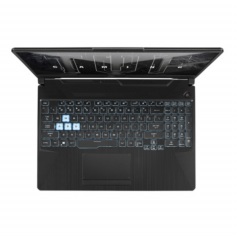 ASUS TUF Gaming A15 FA506NC-HN002W Ryzen 5 7535HS 15.6"FHD Value IPS-level 144Hz 250nits AG 8GB DDR5 4800 SSD512 GeForce RTX™ 3050 4GB LAN WLAN+BT Cam720p Backlit Keyboard RGB 48WHrs Win11 Graphite Black - Galeria zdjęcie 2