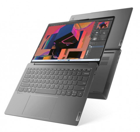 Lenovo Yoga Slim 6 14IAP8 i7-1260P 14" WUXGA OLED 400nits Glossy 60Hz 16GB LPDDR5 4800 SSD512 Intel Iris Xe Graphics Win11 Storm Grey - Galeria zdjęcie 13