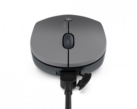 Mysz Lenovo Go Wireless Multi-Device Mouse Storm Grey - Galeria zdjęcie 4