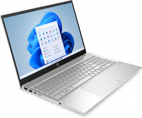 HP Pavilion 15-eh3005nw Ryzen 5 7530U 15.6"FHD AG slim 250nits 8GB DDR4 SSD512 Radeon Integrated Graphics No ODD FPR Cam720p Win11 2Y Natural Silver - Galeria zdjęcie 7