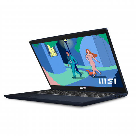 MSI Modern 15 B12MO-640PL i5-1235U 15.6" FHD 60Hz IPS-Level 16GB DDR4 3200 SSD512 Intel Iris Xe Graphics Win11 Home Plus - Galeria zdjęcie 5