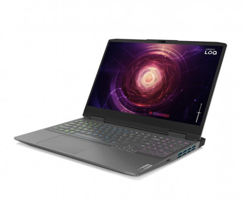 Lenovo LOQ 15APH8 Ryzen 7 7840HS 15.6" IPS 300nits AG 16GB DDR5 5600 SSD512 GeForce RTX 4060 8GB Win11 Storm Grey - Galeria zdjęcie 2