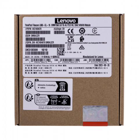 Lenovo ThinStation Fibocom L860-GL-16 XMM7560 CAT16 4G PCIE M.2 3042 WWAN - Galeria zdjęcie 3