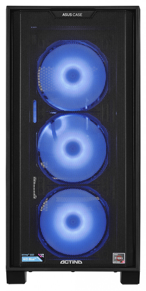 Komputer Actina PB ASUS 3600/16GB/1TB/RX6600/500W - Galeria zdjęcie 3
