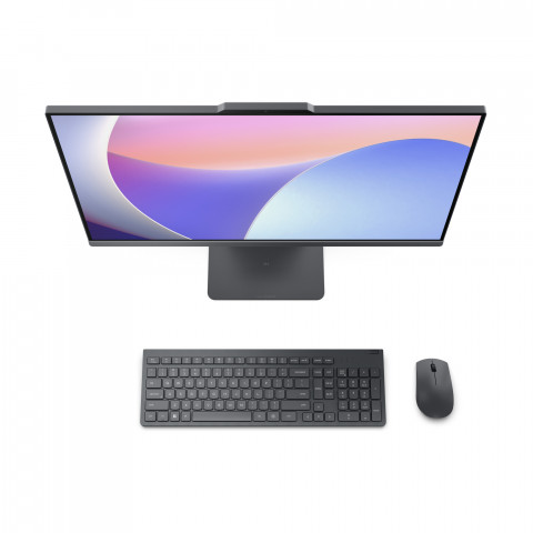Lenovo IdeaCentre AIO 27IRH9 i3-1315U 27" FHD IPS 300nits AG 8GB DDR5 5200 SSD512 Intel UHD Graphics NoOS Luna Grey - Galeria zdjęcie 12