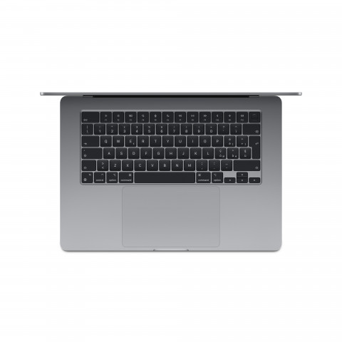 Apple 15-inch MacBook Air: Apple M3 chip with 8-core CPU and 10-core GPU, 16GB, 512GB SSD - Space Grey - Galeria zdjęcie 2