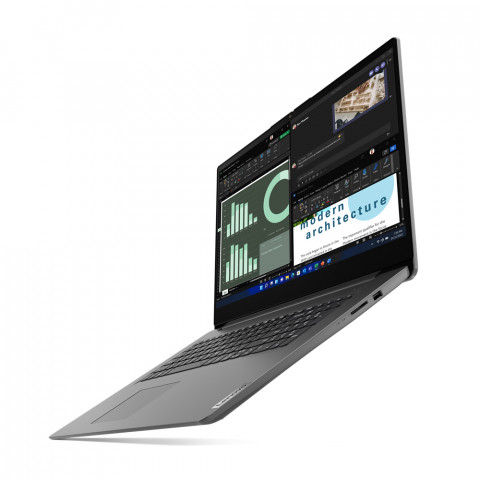 Lenovo V17 G4 IRU i5-13420H 17,3"FHD AG 300nit IPS 16GB SSD512 Intel IrisXe Cam720p FPR 45Wh W11Pro Iron Grey 3Y OnSite - Galeria zdjęcie 4