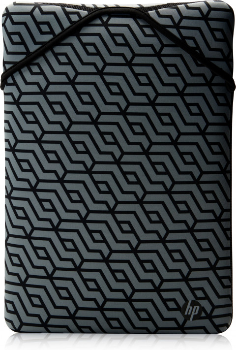 Etui HP Reversible Protective Geo Laptop Sleeve do notebooka 15,6" czarno-szare 2F2L0AA - Galeria zdjęcie 1