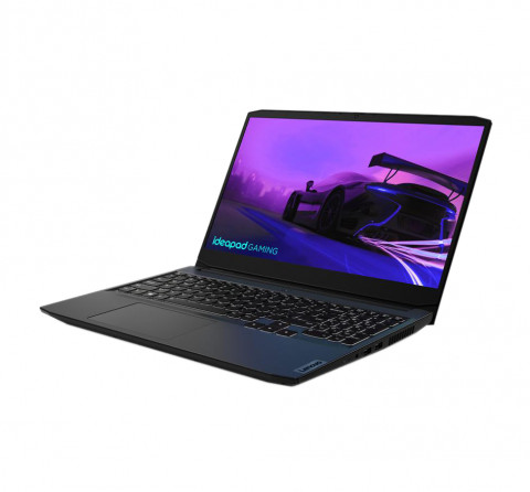 Lenovo IdeaPad Gaming 3 15IHU6 i7-11370H 15.6" FHD IPS 250nits AG 8GB DDR4-3200 512GB SSD M.2 2280 PCIe 3.0x4 NVMe GeForce RTX 3050 Ti 4GB GDDR6 Shadow Black 82K100REPB Windows 11 Home 64 - Galeria zdjęcie 1