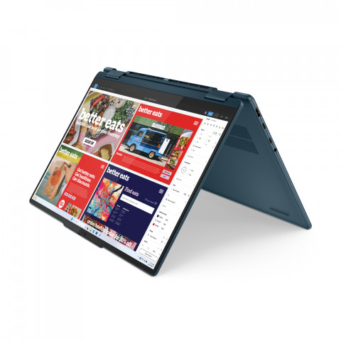 Lenovo Yoga 7 2-in-1 14IML9 Ultra 5 125H 14" 2.8K OLED 400nits Glossy 120Hz 16GB Soldered SSD1TB Intel Arc Graphics Win11 Tidal Teal - Galeria zdjęcie 13