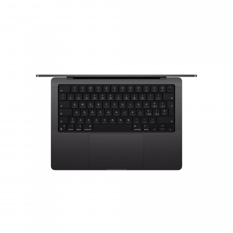 Apple 14-inch MacBook Pro: Apple M4 chip with 10-core CPU and 10-core GPU, 16GB, 1TB SSD - Space Black - Galeria zdjęcie 2
