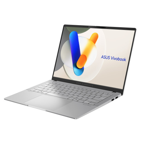 ASUS Vivobook S 14 OLED M5406NA-QD087W Ryzen 5 7535HS 14.0"WUXGA 60Hz 400nits AG 16GB LPDDR5X SSD1TB AMD Radeon Graphics WLAN+BT Cam 75WHrs Win11 Cool Silver - Galeria zdjęcie 6