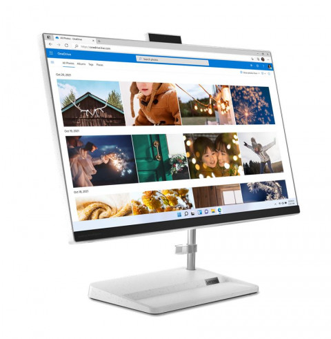 Lenovo IdeaCentre AIO 3 24IAP7 i5-13420H 23.8" FHD IPS 250nits AG 16GB DDR4 3200 SSD512 Integrated Intel UHD Graphics NoOS White - Galeria zdjęcie 8