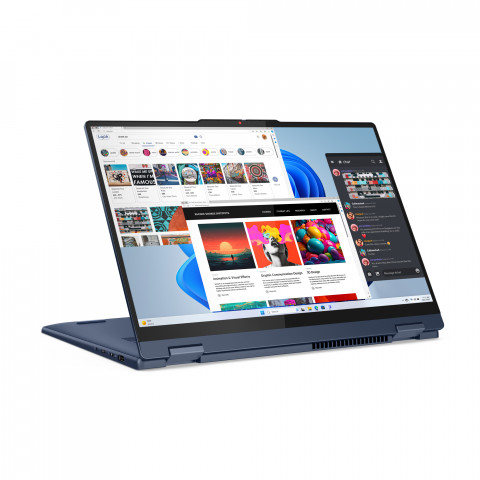 Lenovo 5-16IRU9 Core 7 150U 16" WUXGA Touch 16GB SSD1TB BT BLKB FPR x360 Win11 Cosmic Blue (REPACK) 2Y - Galeria zdjęcie 9