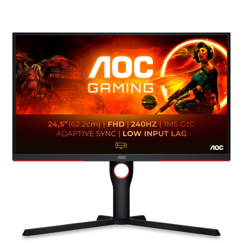 MONITOR AOC LED 24,5" 25G3ZM/BK 240Hz - Galeria zdjęcie 1