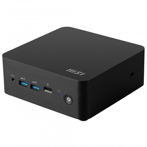 MSI Cubi NUC 1M-003EU i3-100U 8GB SSD512GB Intel UHD Graphics AX211 WiFi 6E Windows 11 Pro Black - Galeria zdjęcie 1