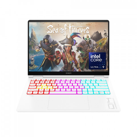 HP OMEN 14-fb0030nw Ultra 9 185H 14,0"2.8K OLED 400nits 120Hz 32GB DDR5 SSD1TB RTX 4070 8GB Cam1080p Win11 2Y Ceramic White - Galeria zdjęcie 15