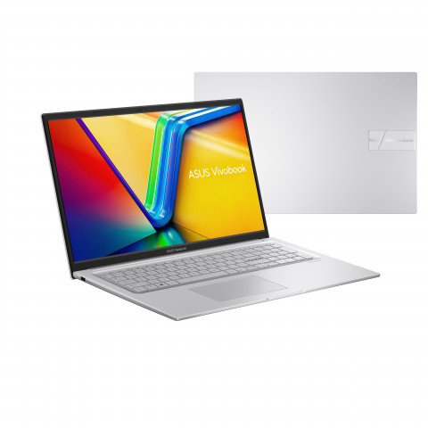 ASUS Vivobook 17 X1704VA-AU582 i5-1334U 17.3"FHD IPS-level Panel 60Hz 250nits AG 16GB DDR4 SSD512 Intel Iris X Graphics WLAN+BT Cam720p 50WHrs NoOS Cool Silver - Galeria zdjęcie 9
