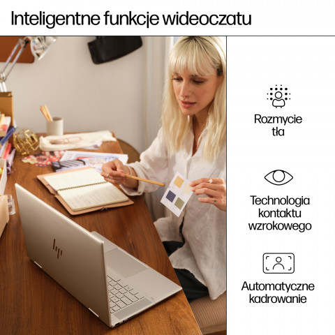 HP ENVY x360 16-ac0003nw Ultra 7 155U 16,0"WUXGA Touch AG IPS 300nits 16GB DDR5 SSD1TB Intel Arc 5MP Win11 2Y Glacier Silver - Galeria zdjęcie 8