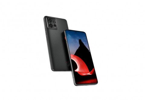 Smartfon Motorola ThinkPhone 8/256GB 6,6" P-OLED 2400x1080 5000mAh Dual SIM eSIM 5G Carbon Black - Galeria zdjęcie 1
