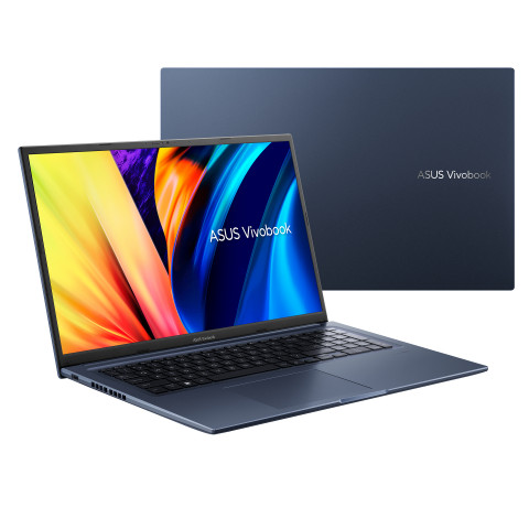 ASUS 17X K1703ZA-SB54 i5-12500H 17.3"FHD 16GB SSD512 BT BLKB Win11 Quiet Blue (REPACK) 2Y - Galeria zdjęcie 2