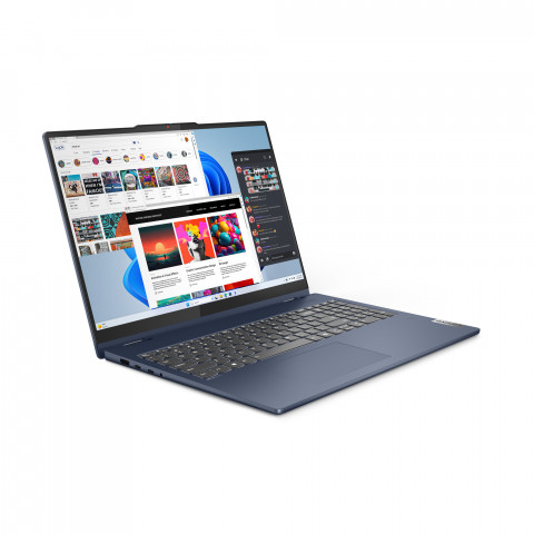 Lenovo 5-16IRU9 Core 7 150U 16" WUXGA Touch 16GB SSD1TB BT BLKB FPR x360 Win11 Cosmic Blue (REPACK) 2Y - Galeria zdjęcie 4