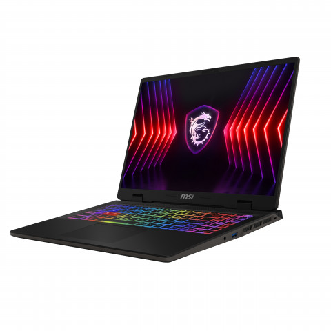 MSI Sword 16 HX B14VGKG-416XPL i7-14700HX 16" QHD+ 240Hz IPS-level 16GB DDR5 SSD1TB RTX 4070 8GB NoOS - Galeria zdjęcie 2