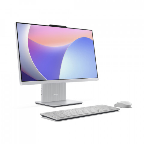 Lenovo IdeaCentre AIO 24IRH9 i3-1315U 23.8" FHD IPS AG 250nits 100Hz 16GB DDR5 5200 SSD512 Intel UHD Graphics Win11 Cloud Grey - Galeria zdjęcie 8